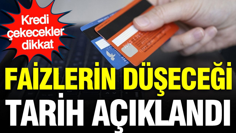 Kredi çekecekler dikkat: Faizlerin düşeceği tarih verildi - Resim: 1