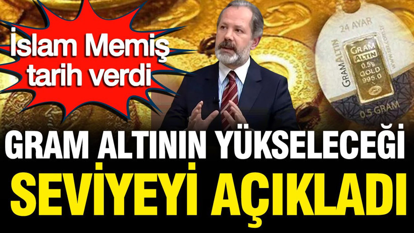 İslam Memiş gram altının yükseleceği seviyeyi açıkladı: Tarih verdi (29 Ağustos) - Resim: 1