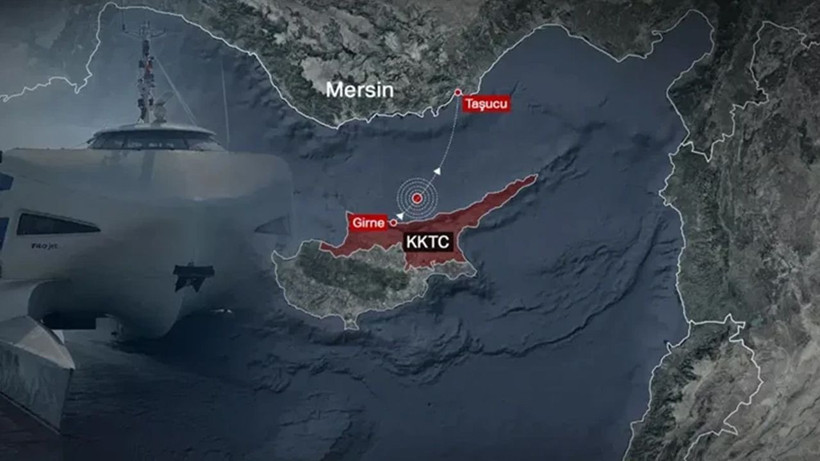 Girne'deki katamaran faciasından yeni görüntü: İşte gemi yan yattığındaki panik anları... - Resim: 2
