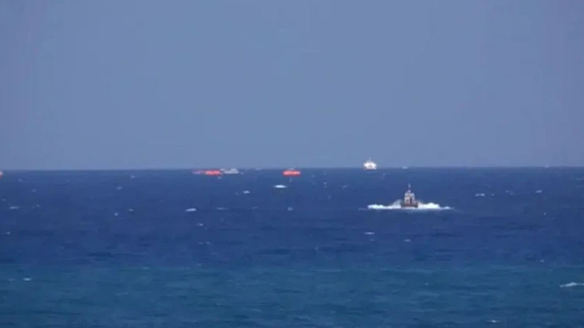 Girne'deki katamaran faciasından yeni görüntü: İşte gemi yan yattığındaki panik anları... - Resim: 8