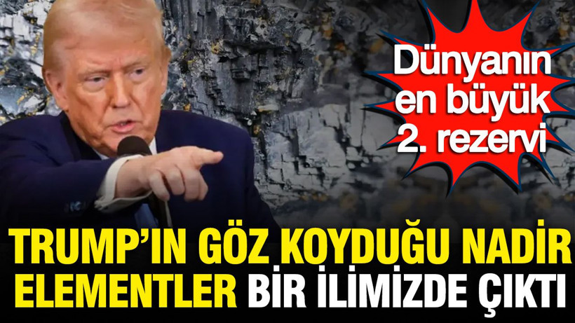 Trump'ın göz koyduğu nadir elementler ilimizde çıktı: Dünyanın en büyük 2. rezervi - Resim: 1
