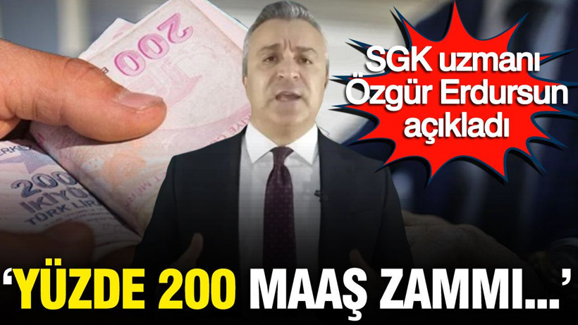 SGK uzmanı Özgür Erdursun emekli maaş zammındaki büyük tehlikeyi açıkladı - Resim: 1