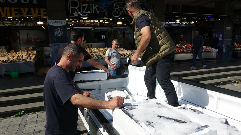 Denizlerde av yasağı kalktı: Tezgahlarda 'Vira Bismillah' palamudu bolluğu - Resim: 6