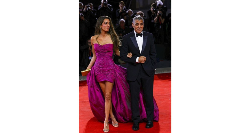 Kanalların üzerinde bir efsane: George ve Amal Venedik’i salladı - Resim: 6