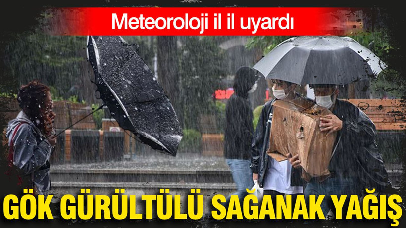 Meteoroloji il il uyardı: Gök gürültülü sağanak yağış geliyor - Resim: 1