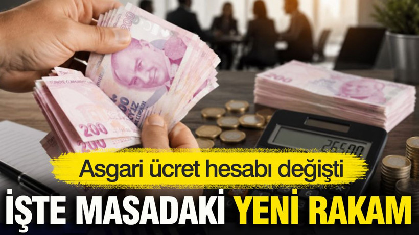 Asgari ücret hesabı değişti: İşte masadaki yeni rakam - Resim: 1