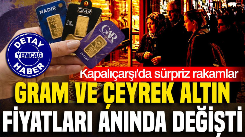 Kapalıçarşı akşam altın fiyatları değişti: Gram altın, çeyrek altın kaç TL oldu? (7 Eylül 2026) - Resim: 1