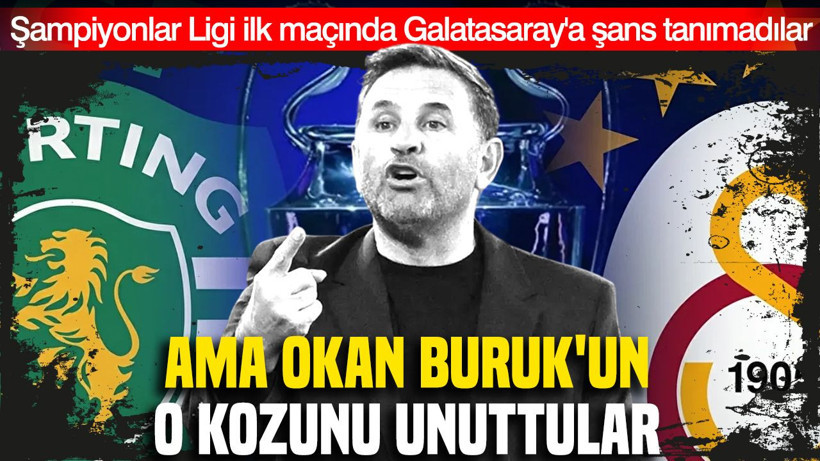 Sporting'e karşı Cimbom'a şans tanımadılar ama Okan'ın bir planı var - Resim: 1