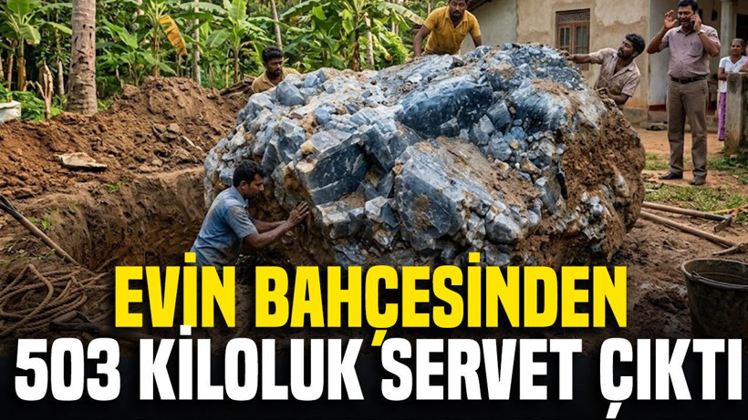 Evin bahçesinden 503 kiloluk servet çıktı: 100 milyar dolar değerinde - Resim: 1