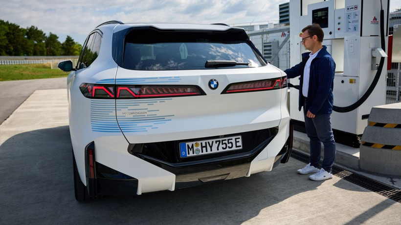 Hidrojenli BMW iX5 için seri üretim dönemi - Resim: 3