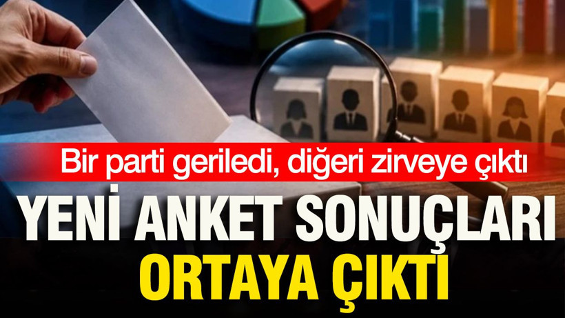 Yeni anket ortaya çıktı: Bir parti geriledi, diğeri zirveye çıktı - Resim: 1