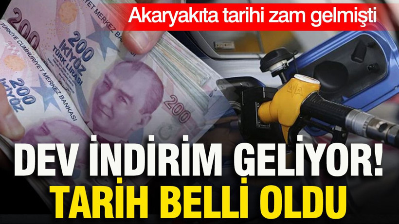Akaryakıta tarihi zam gelmişti: Büyük indirim geliyor, tarih belli oldu - Resim: 1
