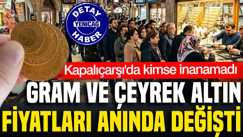 Kapalıçarşı'da altın fiyatları değişti: Gram altın, çeyrek altın kaç lira oldu? (18 Eylül 2026) - Resim: 1