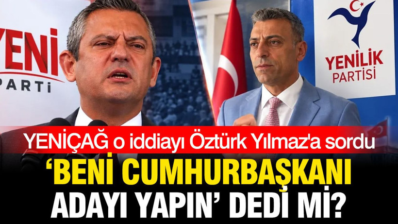 Özgür Özel'e şok talep: Beni Cumhurbaşkanı adayı yapın - Resim: 1