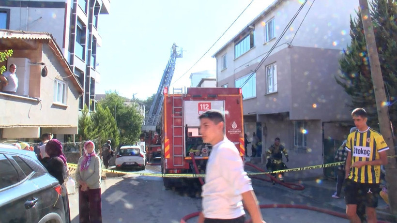 Kıvılcımı çatıyı alev topuna çevirdi - Resim: 7
