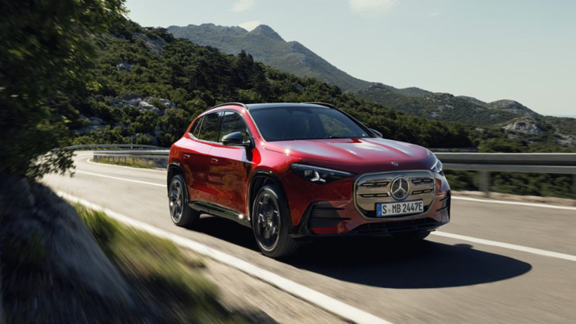 Mercedes GLA'nın elektrikli modeli Almanya'da banda indi - Resim: 14