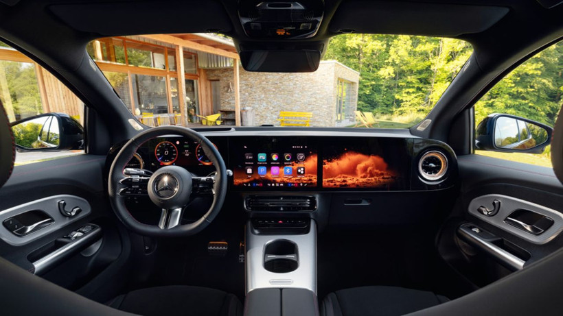Mercedes GLA'nın elektrikli modeli Almanya'da banda indi - Resim: 8