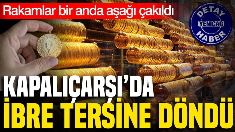 Kapalıçarşı'da akşam altın fiyatları değişti: Gram altın, çeyrek altın kaç lira oldu? - Resim: 1