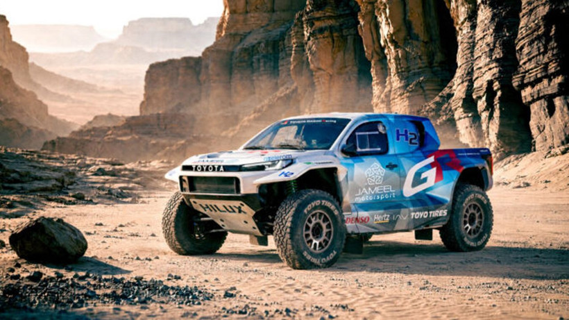 Toyota'dan Dakar’a çevreci hamle: Hidrojenli Hilux çöle iniyor - Resim: 2