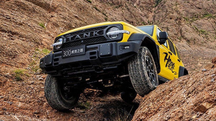 Çift rijit akslı Tank 300 Hooke Trail yollarda - Resim: 4