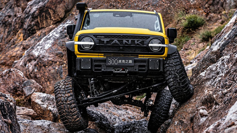 Çift rijit akslı Tank 300 Hooke Trail yollarda - Resim: 3