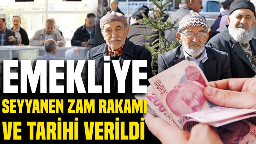 Emekliye seyyanen zam rakamı ve tarihi verildi: İktidar ortağı açıkladı - Resim: 1