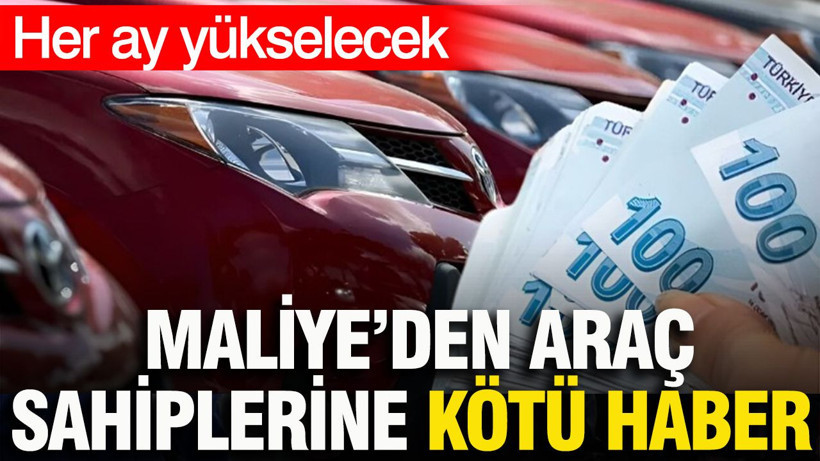 Maliye'den araç sahiplerine kötü haber: Her ay yükselecek - Resim: 1