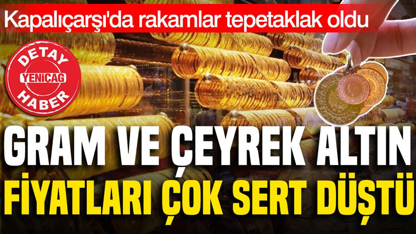 Kapalıçarşı’da akşam altın fiyatları değişti: Gram altın, çeyrek altın kaç TL oldu? (28 Eylül) - Resim: 1