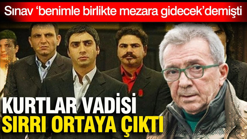 Osman Sınav'ın ''Benimle birlikte mezara gidecek'' dediği Kurtlar Vadisi sırrı ortaya çıktı - Resim: 1