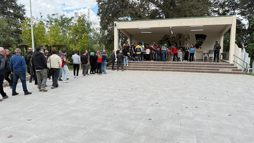 Motosiklet tutkunlarından pilav etkinliği - Resim: 3