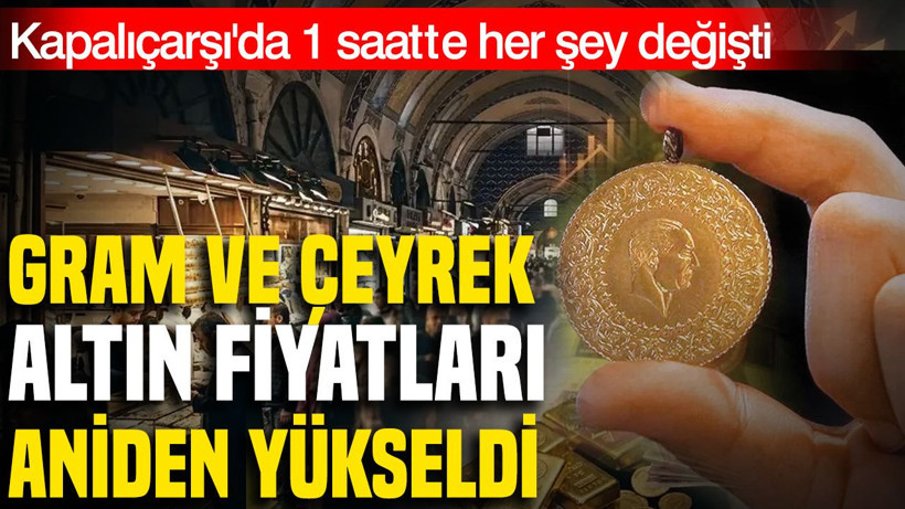 Kapalıçarşı'da altın akşam ne kadar? Gram altın, çeyrek altın kaç TL oldu? (2 Ekim Cuma) - Resim: 1