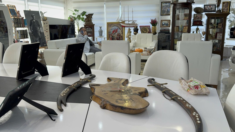 Geçmişin izleri makam odasında: Başkanın özel koleksiyonu - Resim: 11
