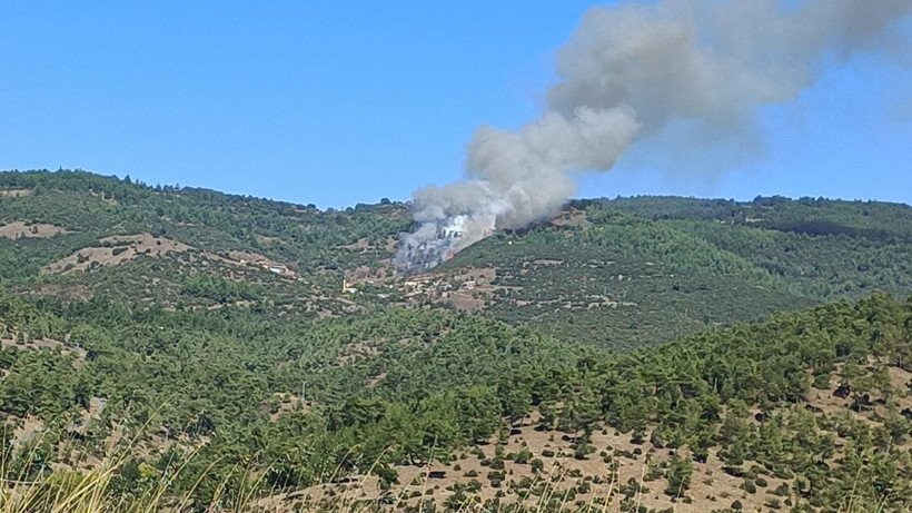 Alevler ormanı sardı: Ekipler söndürmek için seferber oldu - Resim: 6