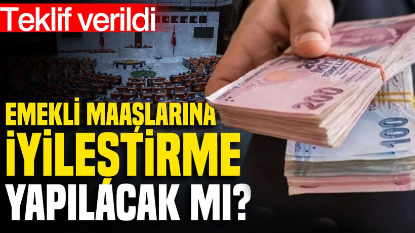 Emekli maaşlarına iyileştirme yapılacak mı? Teklif verildi - Resim: 1