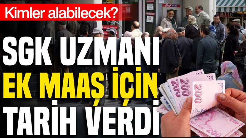 SGK uzmanı Murat Bal ek maaş için tarih verdi: Kimler alabilecek? - Resim: 1