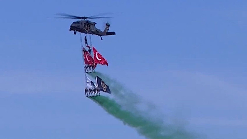 Rüzgarı dize getirdiler: Nefesler tutuldu, gözler gökyüzüne çevrildi - Resim: 6