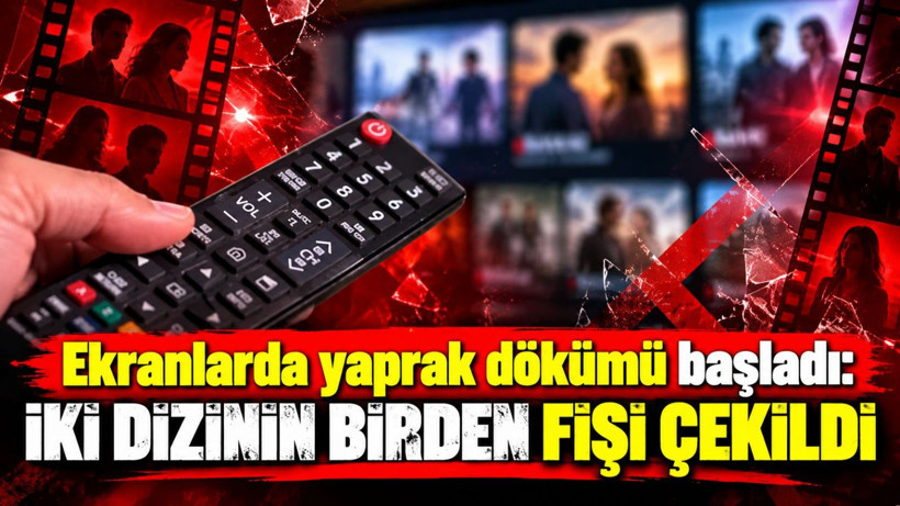 Ekranlarda yaprak dökümü başladı: İki dizinin birden fişi çekildi - Resim: 1