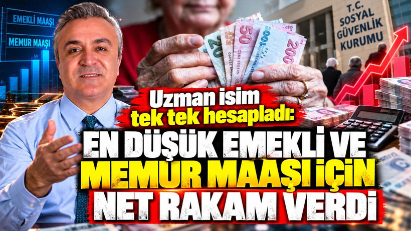 SGK uzmanı Özgür Erdursun en düşük emekli ve memur maaşını tek tek hesapladı - Resim: 1