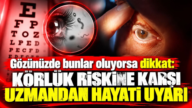 Gözde ışık çakmasına dikkat: Körlük riskine karşı uzmandan hayati uyarı - Resim: 1