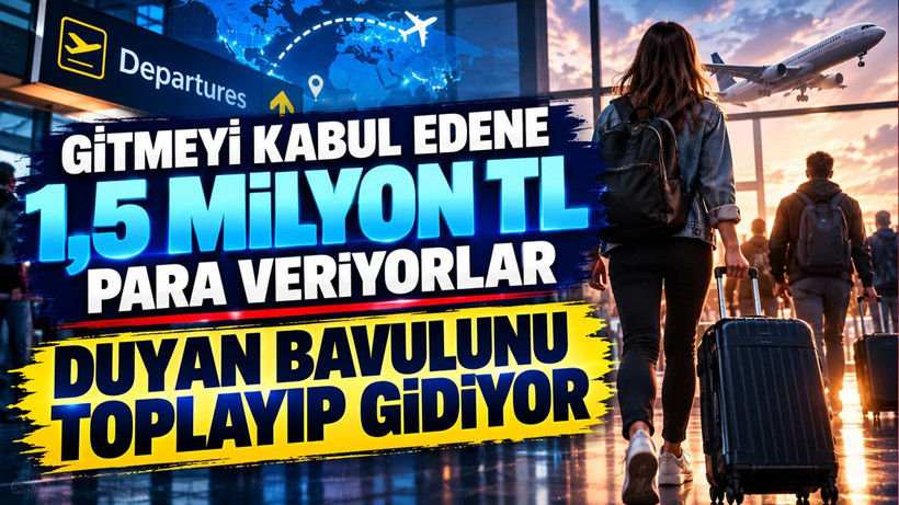 Gitmeyi kabul edene 1,5 milyon TL para veriyorlar: Duyan bavulunu toplayıp gidiyor - Resim: 1