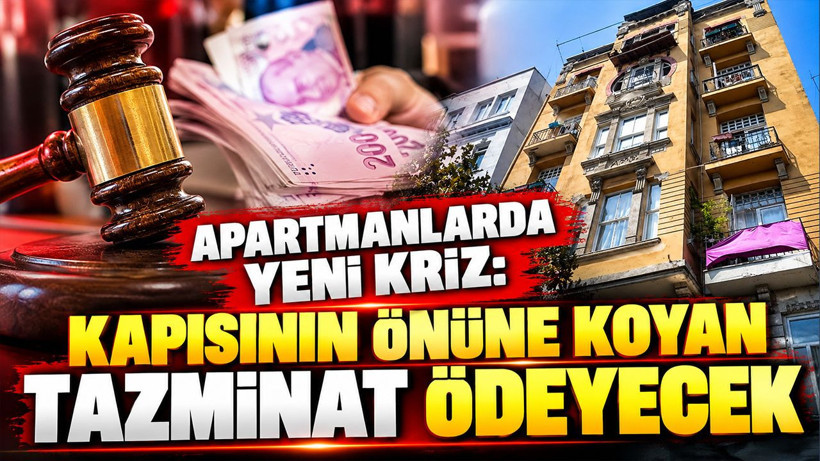 Apartmanlarda yeni kriz: Kapısının önüne ayakkabı koyan tazminat ödeyebilir - Resim: 1