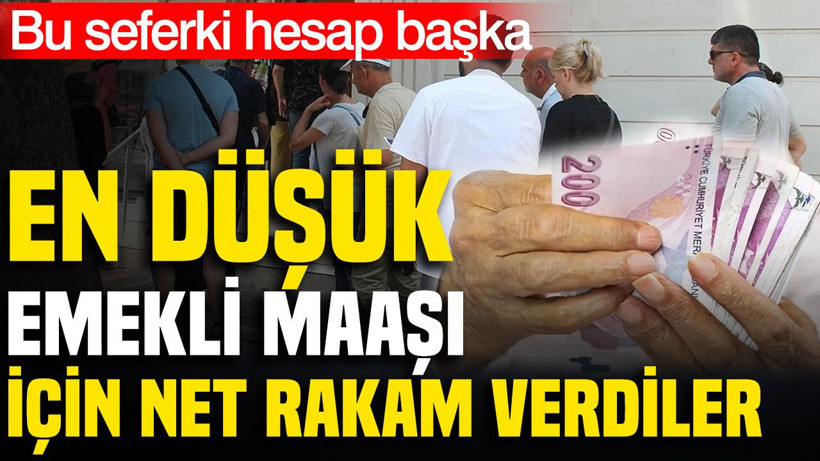 En düşük emekli maaşı için 8 kurum rakam verdi - Resim: 1