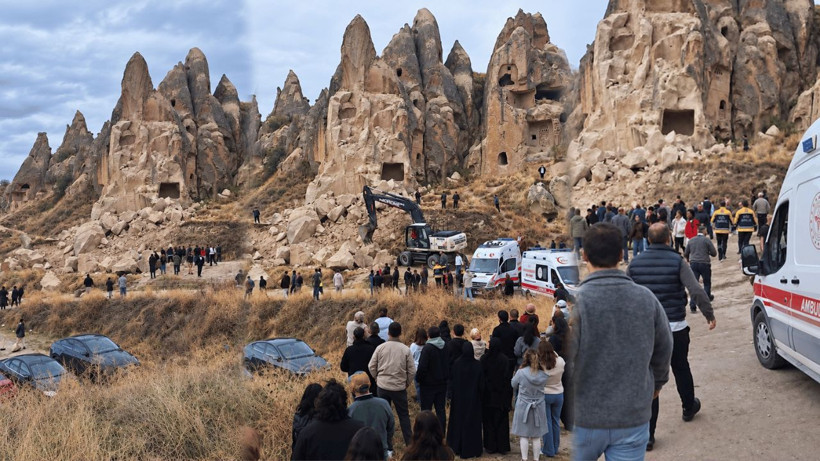 Kapadokya’da peribacası çöktü: Milyonlarca yıllık peri bacaları neden yıkılıyor? - Resim: 1