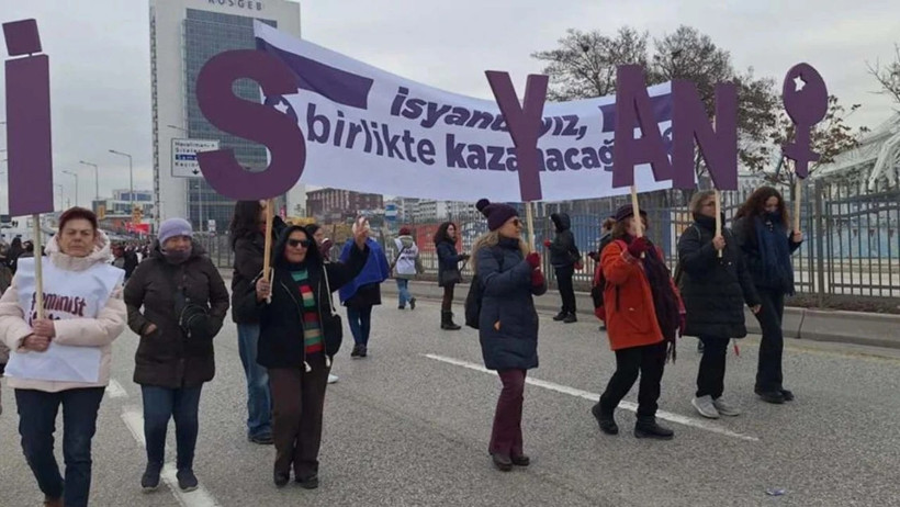 Ankara’da kadınlardan güçlü mesaj: “Yaşam hakkımızdan vazgeçmiyoruz” - Resim : 2
