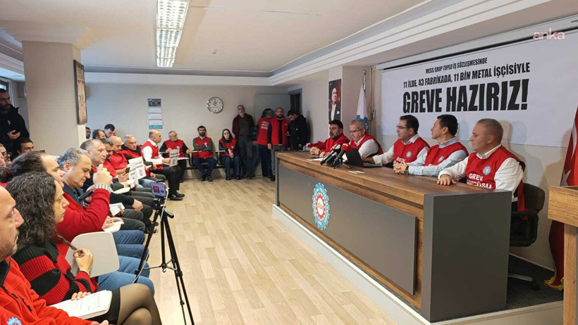 BMİS üyesi 11 bin metal işçisi 30 Ocak'ta greve gidiyor - Resim : 1