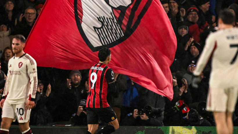 Enes Ünal'lı Bournemouth Liverpool'u son dakikada taçtan yıktı - Resim : 1