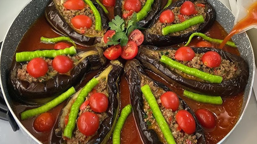 Patlıcanın en lezzetli hali: Evde profesyonel karnıyarık yapımı - Resim : 1