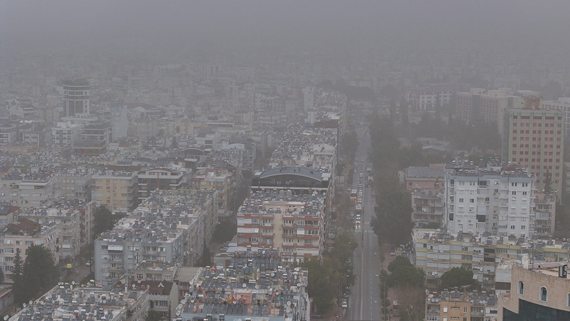 Antalya’da sağanak gitti toz taşınımı geldi: Gökyüzünü sardı - Resim : 3