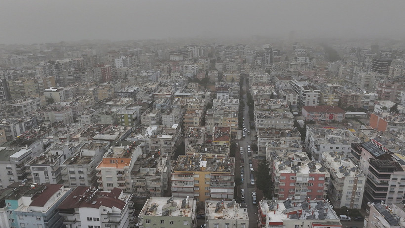 Antalya’da sağanak gitti toz taşınımı geldi: Gökyüzünü sardı - Resim : 4
