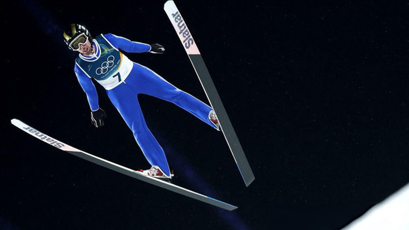 Türkiye Kış Olimpiyatları kayakla atlama süper takımda 15'inci oldu - Resim : 1